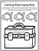 Coping Therapy Positive Skill Counseling Cope Anger Stress Regulation Teacherspayteachers Emotion sketch template