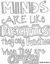 Positive Coloring Pages Quotes Quotesgram sketch template
