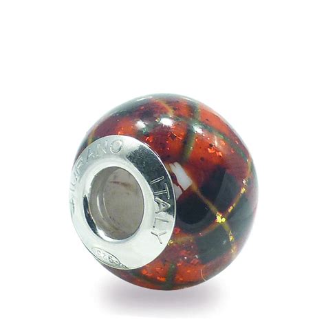 Murano Glass Charm Bead Trentaquattro