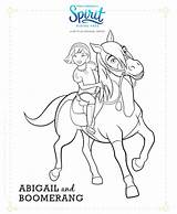 Spirit Pages Cimarron Stallion Coloring Getcolorings sketch template