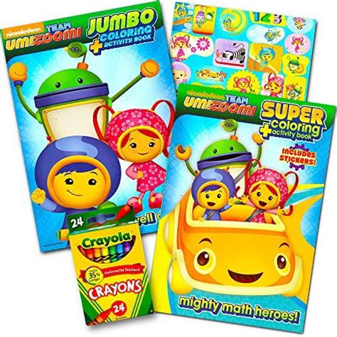 team umizoomi coloring book super set  coloring  activity books
