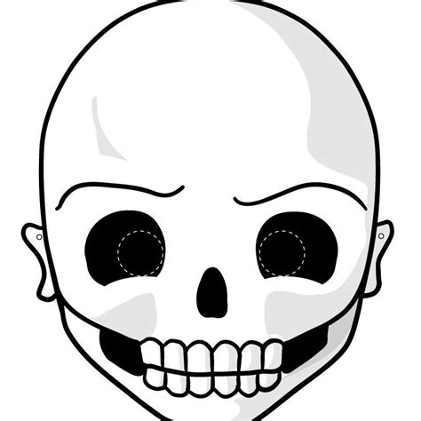 coloring pages  halloween masks