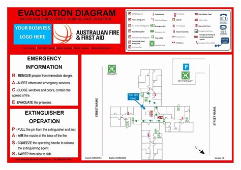 emergency evacuation plan template addictionary