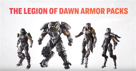 anthem legion  dawn edtion trailer       armor pack  weapon included