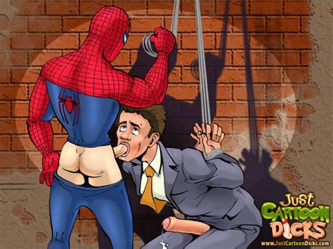 Spider Man Alley Blowjob Gay Superhero Sex Pics Sorted