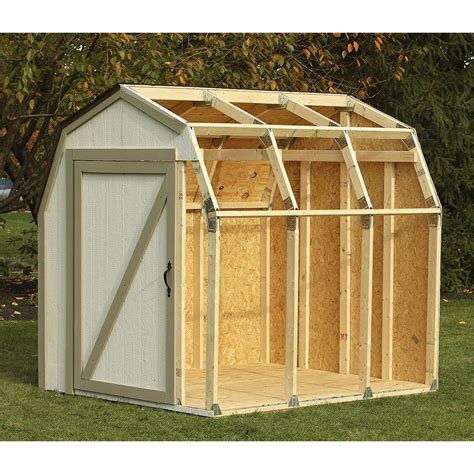 hopkins shed kit  barn roof reviews wayfair