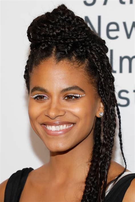 zazie beetz s 3d pearl eyeliner 19 easy party makeup looks to try