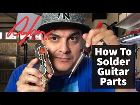 solder guitar parts youtube