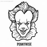 Pennywise Xcolorings sketch template