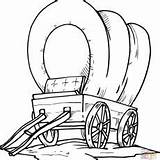 Wagon Pioneer Clipartmag Drawing sketch template