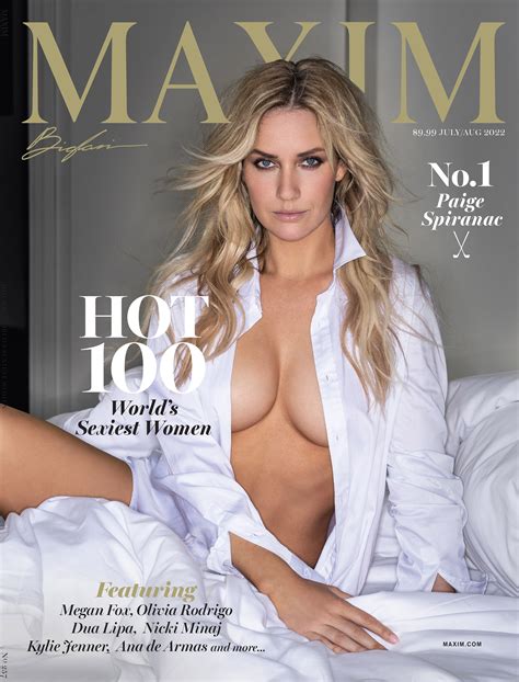 Paige Spiranac Named ‘sexiest Woman Alive’ On Maxim Hot 100