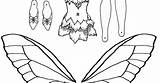 Puppet Fairy sketch template
