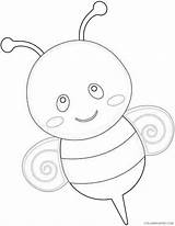 Bee Coloring Busy Coloring4free Related Posts sketch template