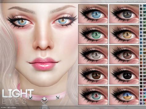 sims  light eyes color   sims book