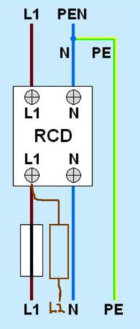 schaltplan fi schutzschalter wiring diagram