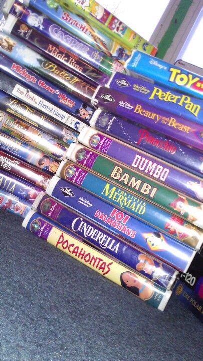Old Movies These Look Like My Collection Of Disney Movies I Refused To