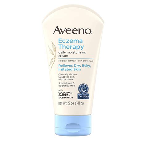 aveeno eczema therapy moisturizing cream helps skin protectant  oz walmartcom