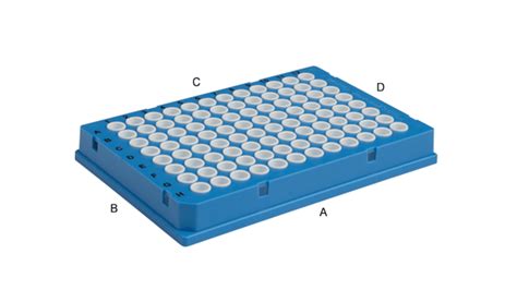 Hard Shell® 96 Well Pcr Plates Low Profile Thin Wall Skirted Blue