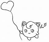 Jigglypuff Coloring Wecoloringpage sketch template