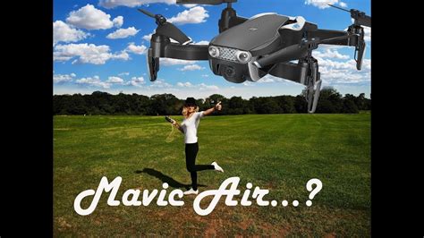 eachine es folding gps flight drone review dji mavic air    youtube