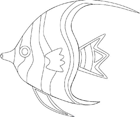 ocean fish coloring pages  getcoloringscom  printable