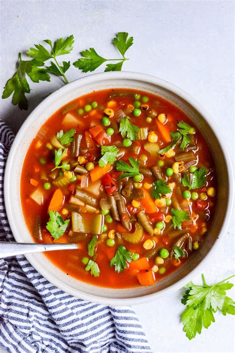 easy slow cooker vegetable soup dump   real food  life