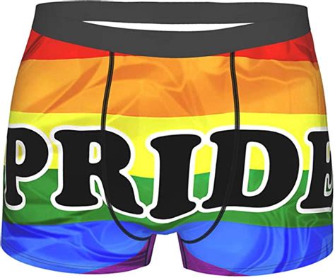 gay rainbow flag pride lgbt bl printed briefs men s underwear boxer