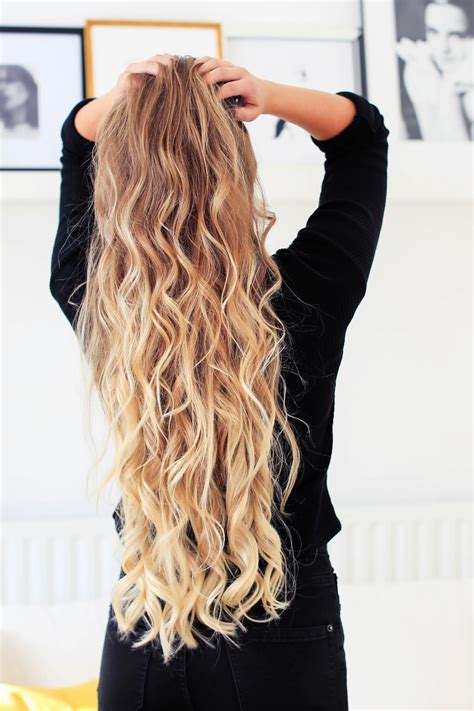 Loose Curls Easy Hair Tutorial For Big Full Length Curls – Luxy Hair