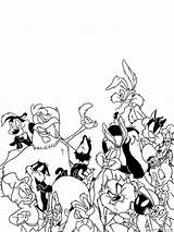 Looney Tunes sketch template