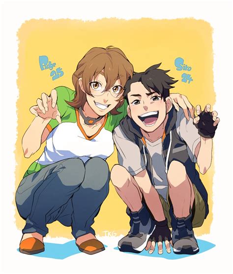 pidge gunderson and takashi shirogane voltron legendary