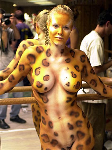 Cheetah Body Painting Mknight