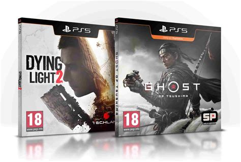 Ps5 Game Box Art Mock Ups For Dying Light 2 Ghost Of Tsushima Are