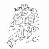 Commandments Ten Catholic Moses Bestcoloringpagesforkids Gebote Lessons Paw Getcolorings Crafts Islam Färbung Zehn Veterinariansalary sketch template