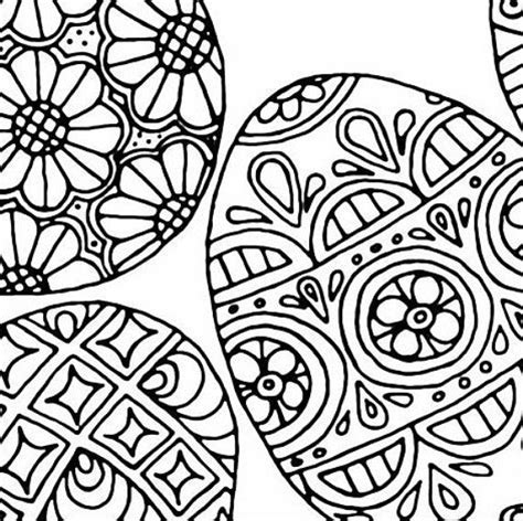easter coloring page  print  color nature adult coloring page