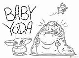 Yoda Baby Colorare Disegni Da Mandalorian Coloring Gratis sketch template