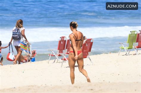 brandie wilkerson sexy seen at the beach in rio brazil aznude