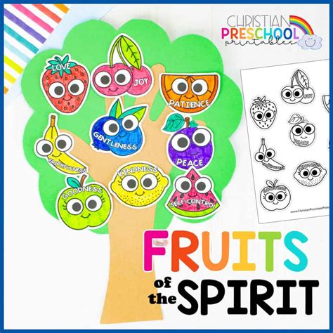 fruit   spirit printables printable word searches