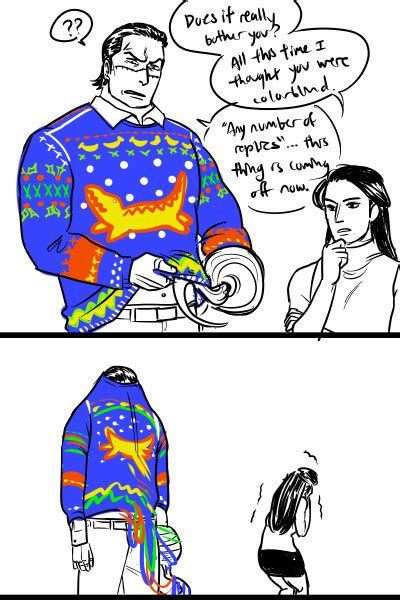 M A Wear The Ugliest Christmas Sweater For Any Num Tumbex