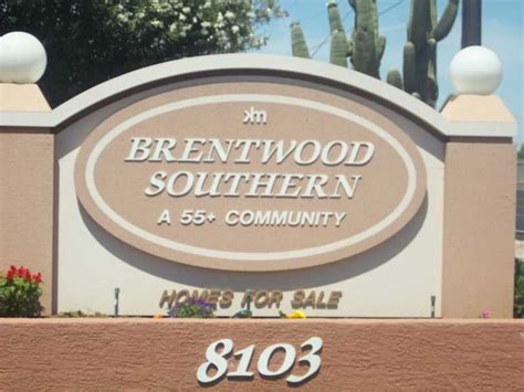 brentwood southern mobile home park mobile home parks   southern ave mesa az phone