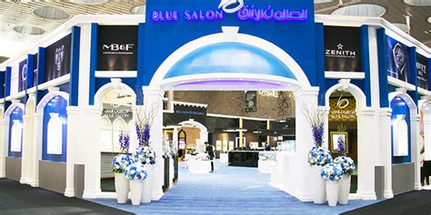 blue salon exhibits  latest collection    doha jewelry