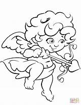 Cupido Cupid Dibujo Supercoloring sketch template