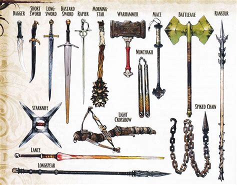 weapons fantasy images  pinterest swords medieval weapons  armors