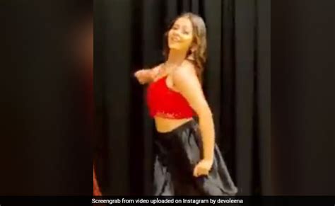 devoleena bhattacharjee belly dance video goes viral देवोलीना