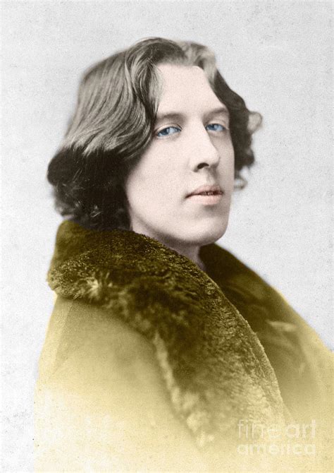 Portrait Of Oscar Wilde Around 1882 By Napoleon Sarony Photograph By