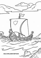 Malvorlage Wikinger Wikingerschiff Malvorlagen öffnen sketch template