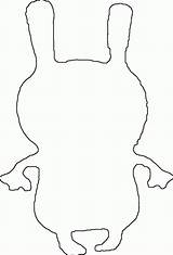 Coloring Ugly Dolls Pages Outline Doll Popular Coloringhome sketch template