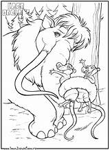 Glace Coloriages Ellie Colouring sketch template