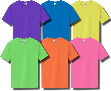 neon purple introduced   exciting  color   shirts offered   neontees division