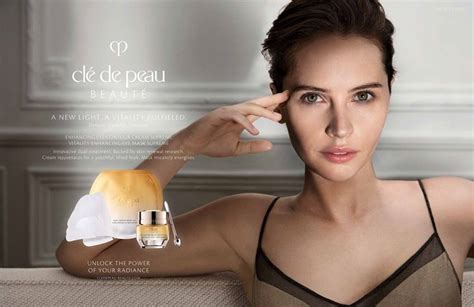 felicity jones radiates in clé de peau beauté a new light ads beauty and jewelry felicity