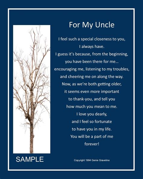 uncle digital  uncle poem uncle verse uncle  uncle print uncles